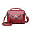 Classic Structured Box Bag - Retro Shoulder & Hand Carry