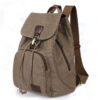 Novella Canvas Backpack: Stylish Vintage Bookbag for Women with a Modern Edge