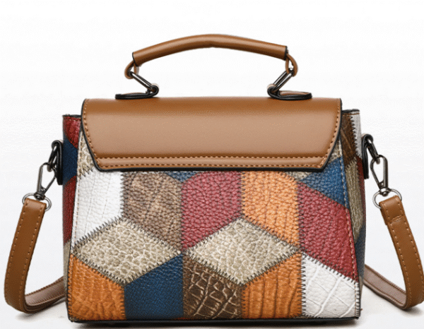 Convertible Leather Tote Bag - Spacious Designer Handbag as Shoulder Bag or Crossbody