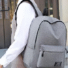 The Metro Carry-All Backpack: Spacious & Minimalist Oxford Bag for College, Work & Weekend
