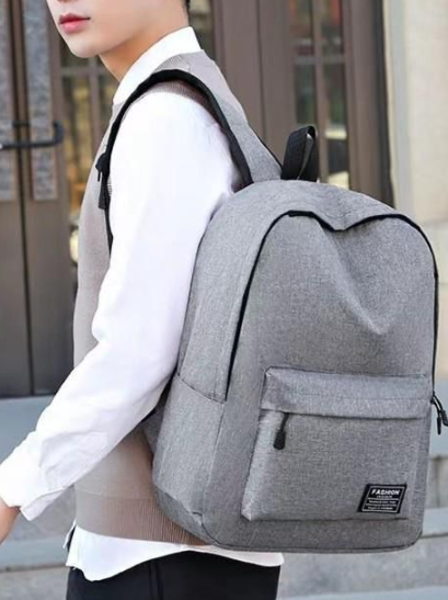The Metro Carry-All Backpack: Spacious & Minimalist Oxford Bag for College, Work & Weekend