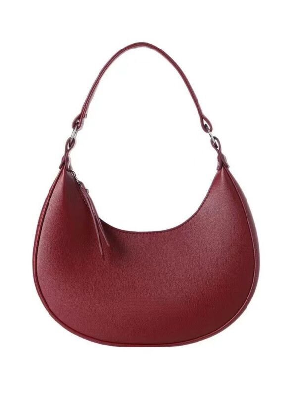 Minimalist Designer Shoulder Bag - Spacious Women's Crossbody & Underarm Purse