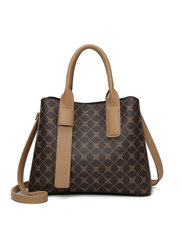 Vintage Monogram Tote - Large Capacity Convertible  Bag