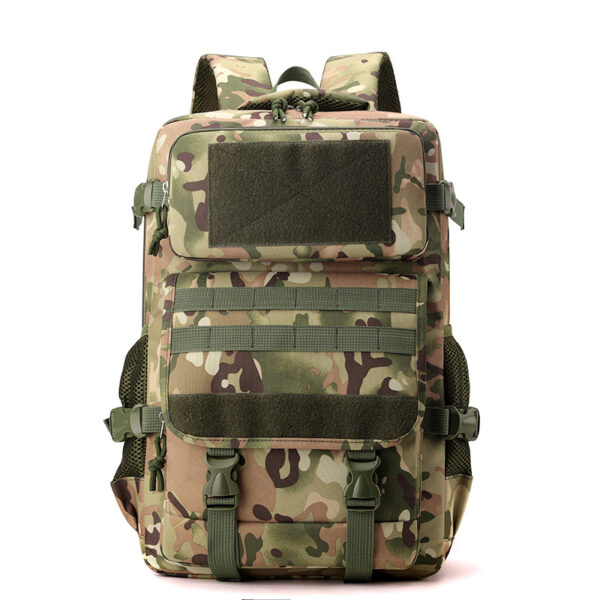 Vanguard MOLLE Backpack: Large-Capacity Camo Hiking Pack with Tactical Organization