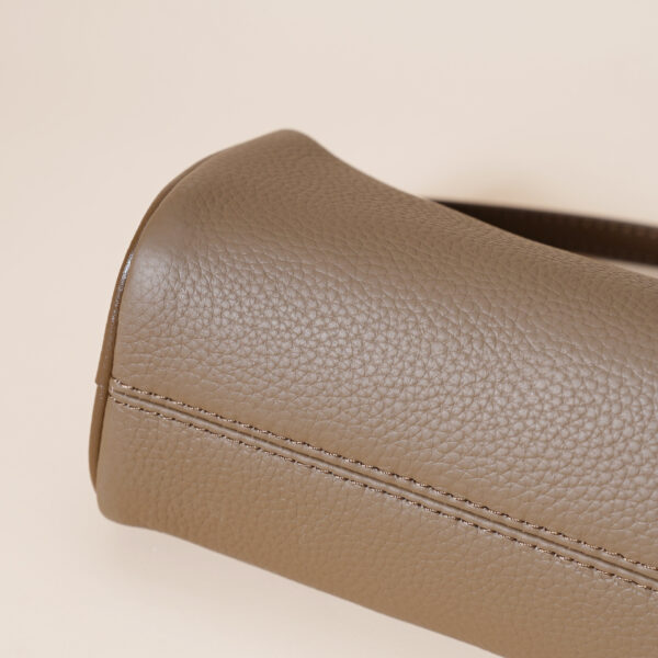 Genuine Leather Underarm Bag - Minimalist Crossbody Purse