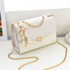 Sparkling Chain Strap Crossbody Bag