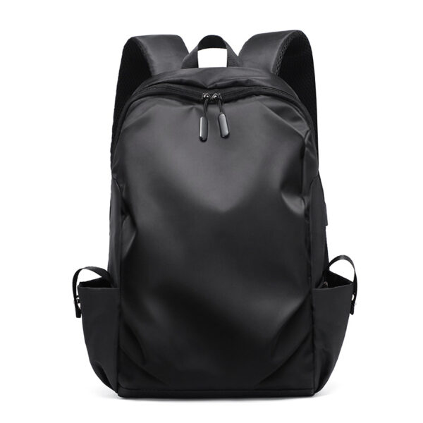 Wholesale Sleek Gray Anti-Theft USB Charging Laptop Backpack