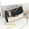 Sparkling Chain Strap Crossbody Bag