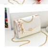 Sparkling Chain Strap Crossbody Bag