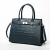 Crocodile leather Kelly Bag & Large-Capacity Luxury Women's  Tote
