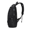 Wholesale Sleek Gray Anti-Theft USB Charging Laptop Backpack