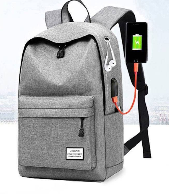 The Metro Carry-All Backpack: Spacious & Minimalist Oxford Bag for College, Work & Weekend