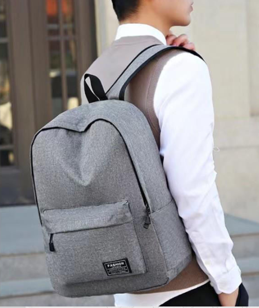 The Metro Carry-All Backpack: Spacious & Minimalist Oxford Bag for College, Work & Weekend