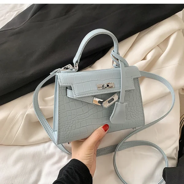 Crocodile Embossed Mini Handbag | Luxury Women’s Top Handle Bag OEM & Wholesale Supplier