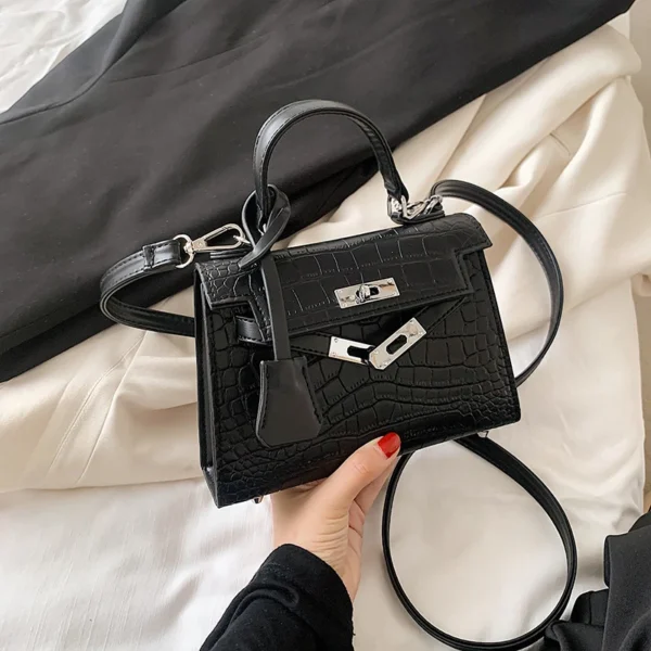 Crocodile Embossed Mini Handbag | Luxury Women’s Top Handle Bag OEM & Wholesale Supplier