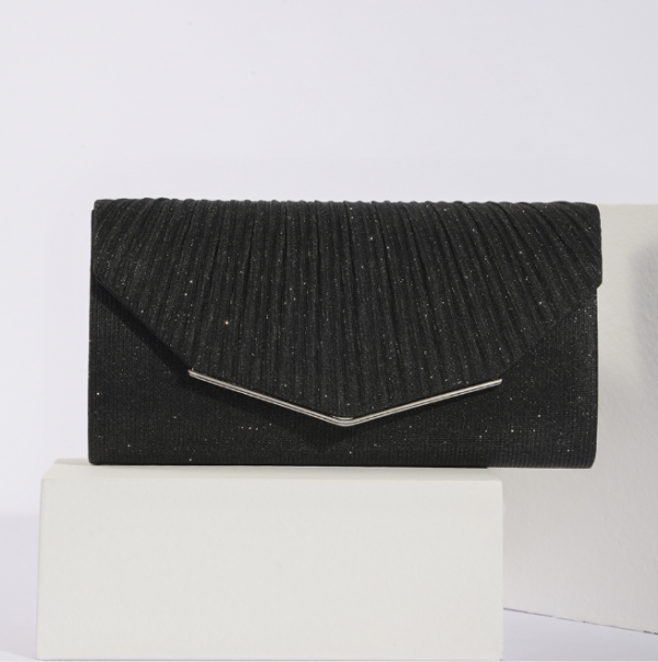 11512a597f5acae0ca533ccf7b255c77 Vintage Ruched PU Leather Clutch Evening Bag