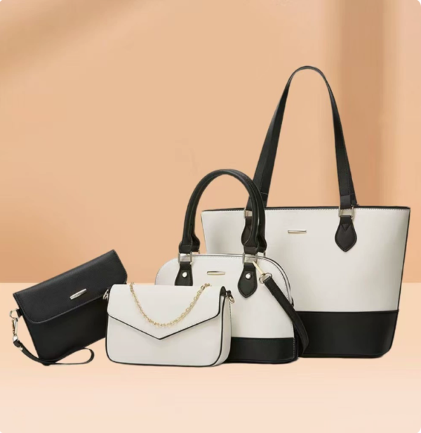 1da11db5f6d5f32c5bbd516053068840 Women's PU Leather Tote Bag with Zipper Closure – 2325
