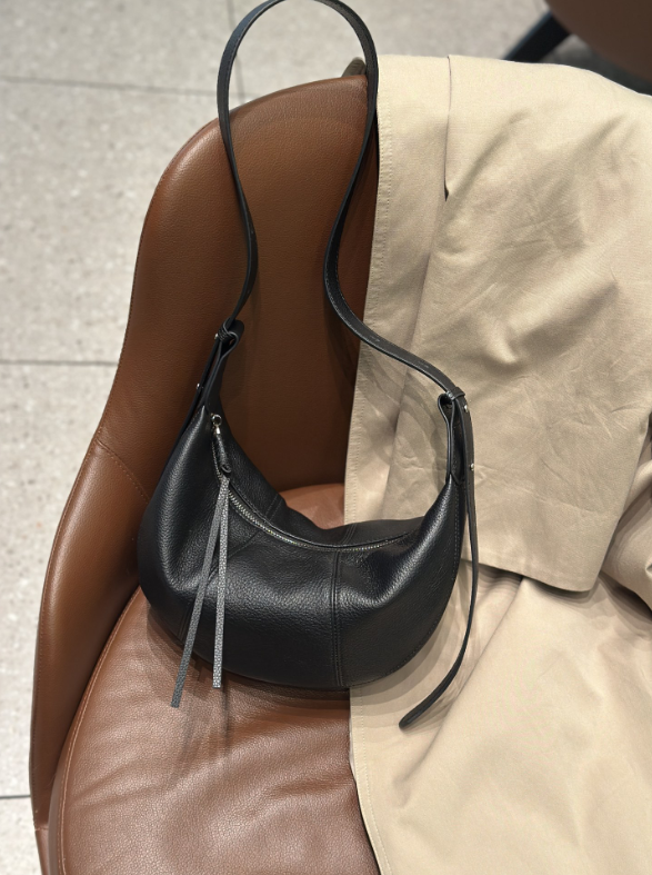 Women's Top-Grain Cowhide Leather Shoulder Bag