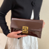 PU Leather Oriental-Inspired Clutch Evening Bag