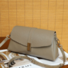 Top Grain Leather Slouch Shoulder Bag – Minimalist Women’s Underarm Handbag