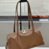 27a6d947a271089f0a46f6b403529faf Women's Top-Grain Cowhide Boston Bag with Zip Closure