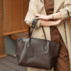 39325c8bb763575fb37a89802a0c1388 Top Grain Leather Women’s Work Tote Bag – PYF-911