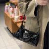 46a0411fdd35caca4bc659c342926a37 Top Grain Leather Dumpling Shoulder Bag – Minimalist Women’s Soft Handbag