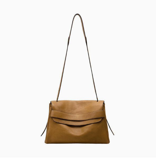 Genuine Leather Hobo Shoulder Bag – Large Capacity Women’s Everyday Bag