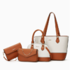 689bc34bb5e18f845bf7320df577cb75 Women's PU Leather Tote Bag with Zipper Closure – 2325