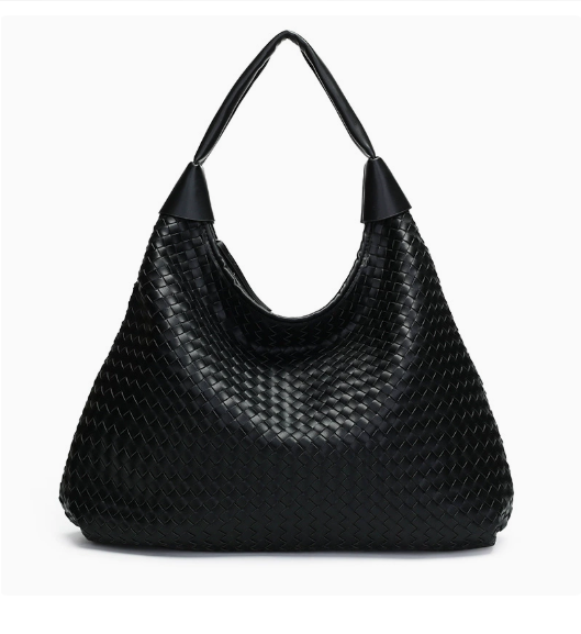 79ab7af04bbba4fd3e976b8d21a49ca6 Women's Woven PU Leather Hobo Shoulder Bag