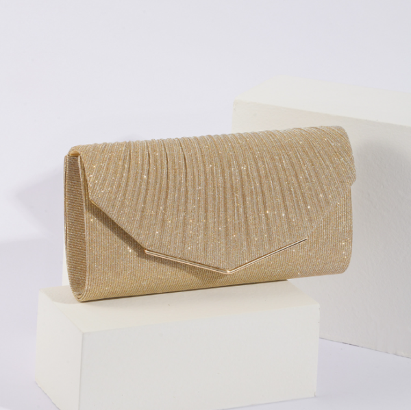 86ecf4558b2cbbbe03c666d7bfd40cde Vintage Ruched PU Leather Clutch Evening Bag