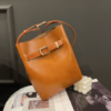88f6e541c8435dd6293d6390a23d5898 Women's Top-Grain Cowhide Leather Bucket Shoulder Bag