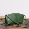 a067dd56016a41bcd717de8d39b4b19d Women's Top-Grain Cowhide Leather Wristlet Pouch