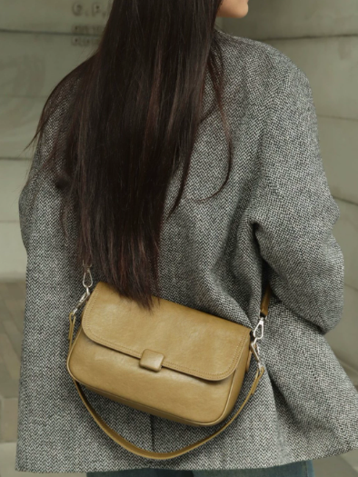 Top Grain Leather Cambridge Satchel – Vintage Women’s Messenger Bag
