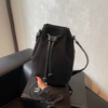 Women's Mini Drawstring Bucket Crossbody Bag