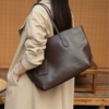 afe7a78725fbace6b36cbe86aed772e9 Top Grain Leather Women’s Work Tote Bag – PYF-911