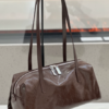 b05c0dcab9922ae8854c8d967c7443ad Women's Top-Grain Cowhide Boston Bag with Zip Closure