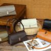 Top Grain Leather Slouch Shoulder Bag – Minimalist Women’s Underarm Handbag