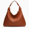 d55e8336f01d0c50b433d338f12cced4 Women's Woven PU Leather Hobo Shoulder Bag