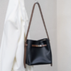dcd1689252998ff9e4cb7dfcc5bed039 Women's Split Cowhide Leather Bucket Shoulder Bag