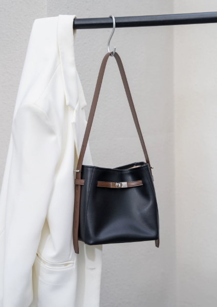 dcd1689252998ff9e4cb7dfcc5bed039 Women's Split Cowhide Leather Bucket Shoulder Bag