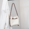 dcf3c8dce9243955bb1aed5e8f1f2108 Women's Split Cowhide Leather Bucket Shoulder Bag
