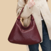 ed782e7e314a862737d4f933ba8dbff3 Women's Woven PU Leather Hobo Shoulder Bag