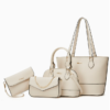 edd3e66e6a0ff0b9b41004939544b839 Women's PU Leather Tote Bag with Zipper Closure – 2325